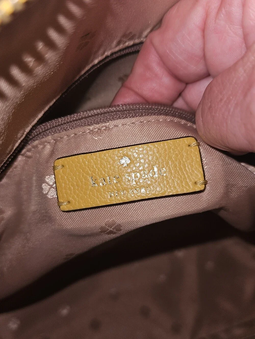 Kate Spade Patterson Drive Small Dome Satchel - Vibrant Yellow - NO LONG STRAP